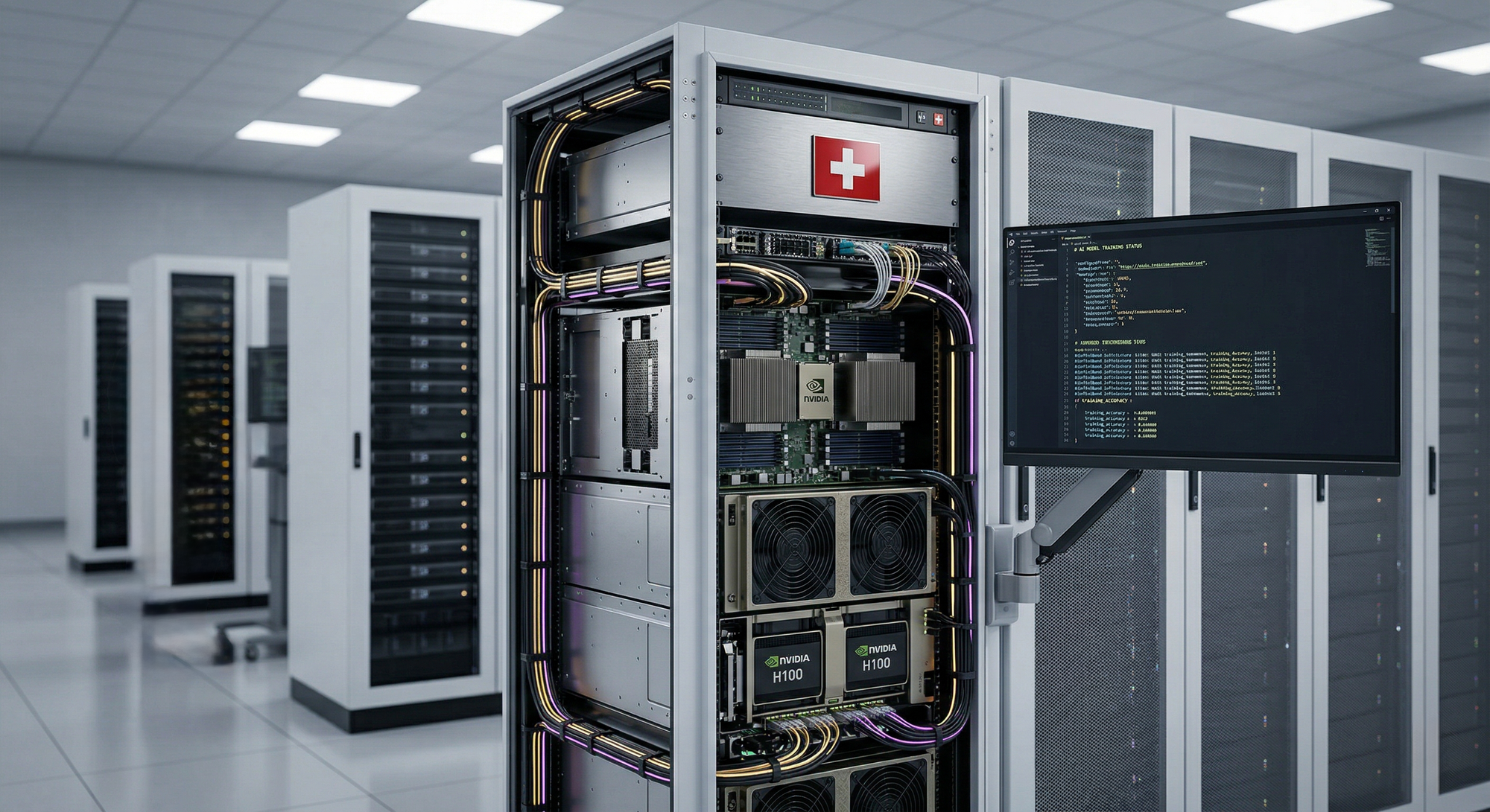 Swiss-Hosted AI Servers featuring Nvidia H100